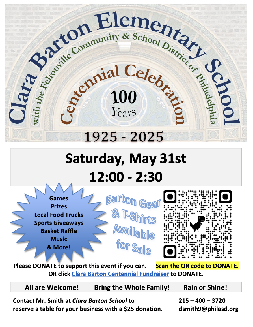 Barton Centennial Flyer - English