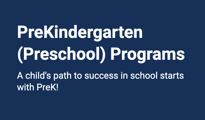 PreK Enrollment Icon - English