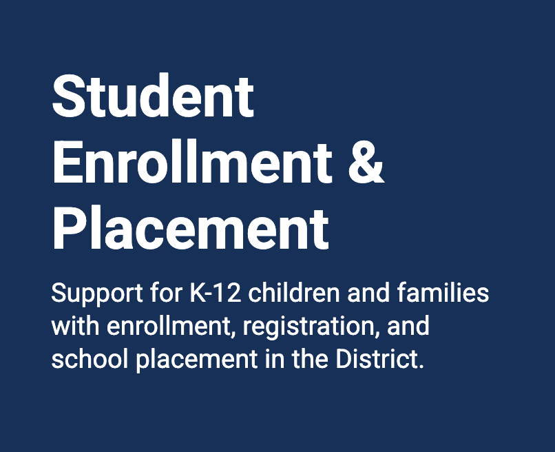 Student Enrollment and Placement Icon - English